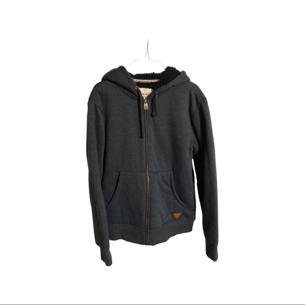 Polyester lined, blue, Weatherproof jacket.